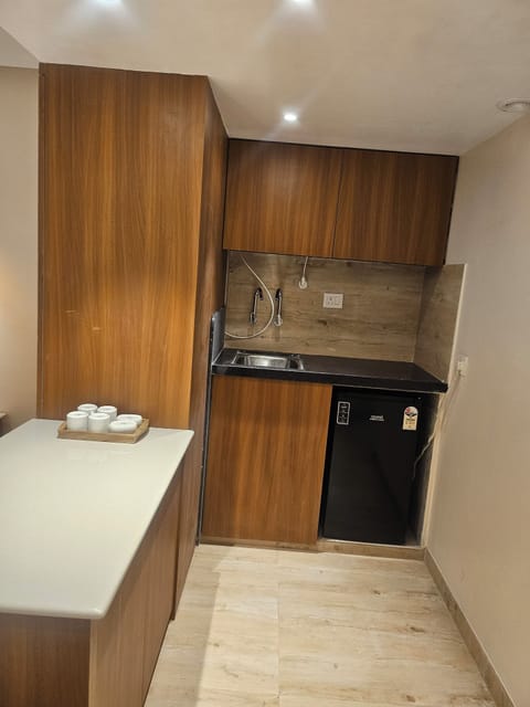 Pantry for that morning coffee and tea.