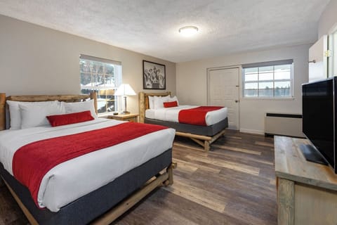 Drift off comfortably with spacious beds and natural light.