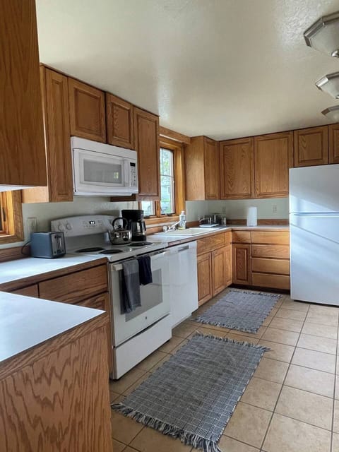 Kitchen - stocked and ready for you to cook or host