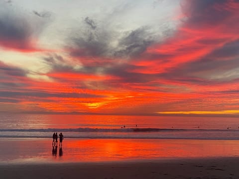 Beautiful sunset await just down the street!