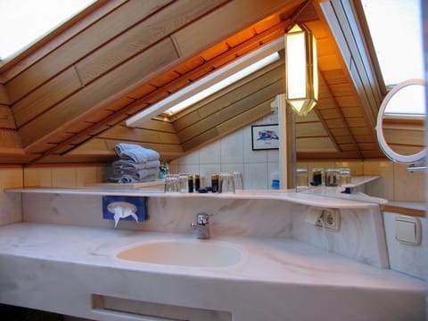 Apartment/living room/bedroom/shower, WC - Landhaus Salzburg Apartment in Salzburgerland