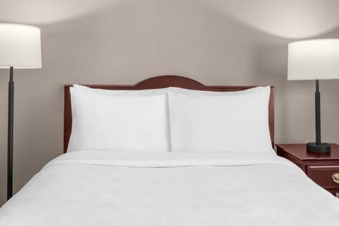 Sink into crisp linens and drift off peacefully.