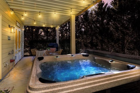 Backyard Hot Tub