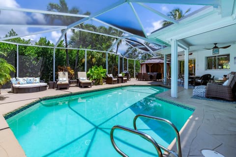 Sun Deck and Pool Area with Gazebo