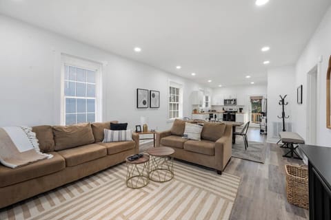 Large open living area with plenty of natural light!