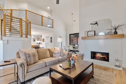 Renovated open living room concept