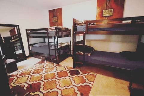 Bedroom - Two Bunk Beds with fresh linens and towels.    An ideal setup for small group of friends or family.  Sleeps 4