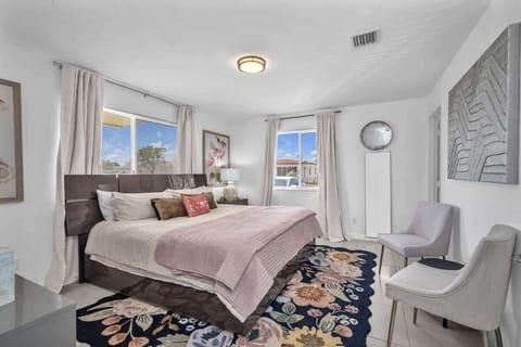 Bedroom 1 with private bathroom.