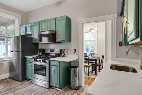 Kitchen fully equipped with essentials