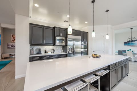 Large kitchen island for all your family meals