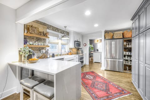 Fully stocked cook's kitchen