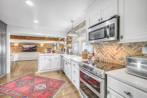 Fully stocked cook's kitchen