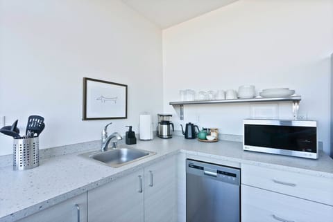 Modern open plan kitchen