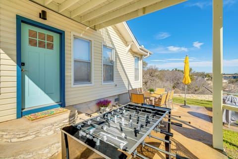 Patio | Outdoor Dining Area | Grill | Foosball Table