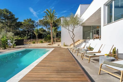 View of the pool and sun terrace