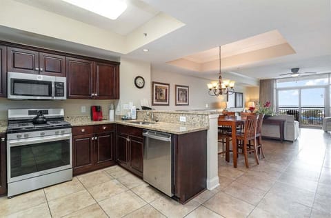 An open layout that keeps cooking, dining, and conversation flowing together.