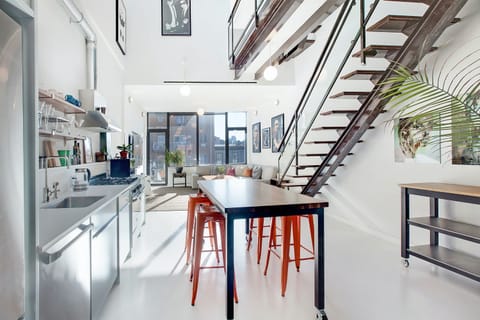 Living are and kitchen