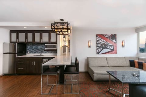 Living Area. Exact unit will be assigned upon arrival. Views, colors, and decor may vary.