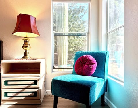 Revel in the sunshine with a good book and a cuppa.