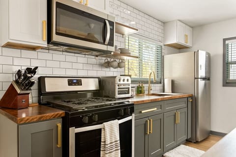 Unleash your inner chef (or just brew a perfect cup of coffee!) in our fully equipped kitchen.