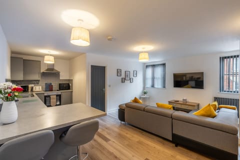 Flat 7A - Kitchen and Living Room