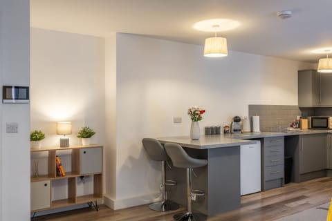 Flat 7A - Living Room and Kitchen