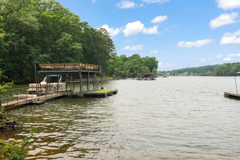 Fun for All! upper dock and lower platform. 