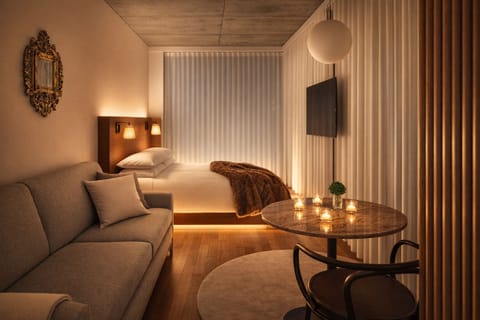 Bedroom. Interior and views may vary based on location and availability.