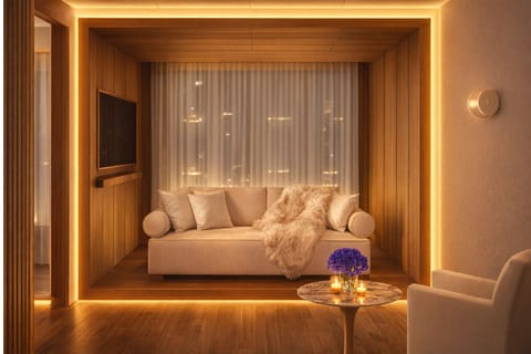 Bedroom. Interior and views may vary based on location and availability.