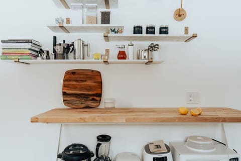 a prep area for the sous chef