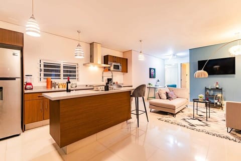 The kitchen has everything you'll need to prepare a meal at home