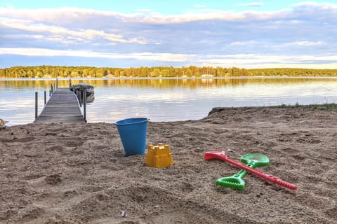 Our private beach, great for the little ones!