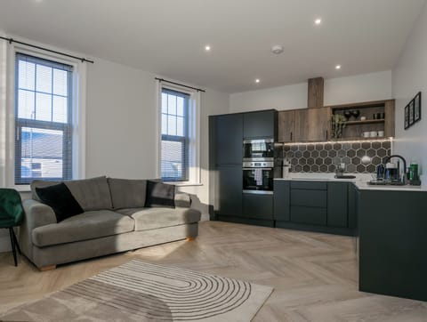 Living kitchen area