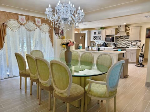 Enjoy dinner with your family 