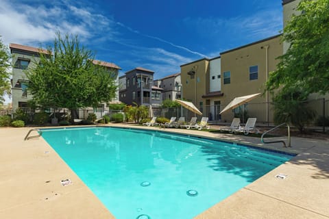 Heated community pool