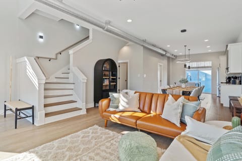 Spacious main floor living space! Two Cozy fold-out queenbed couches