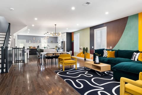 Spacious open-concept layout made for groups to spread out