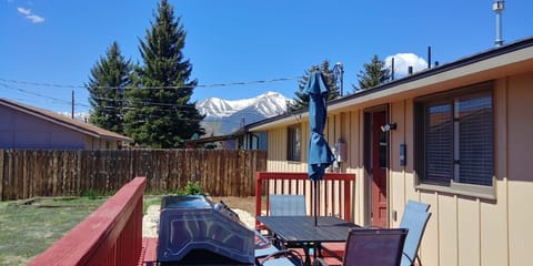 Back Deck with Views and Gas Grill