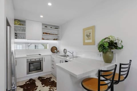 Kitchen and seating