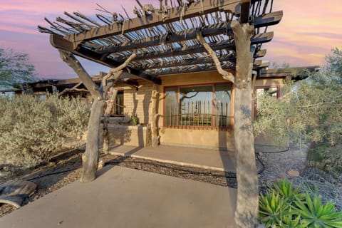 Natural ocotillo ramada