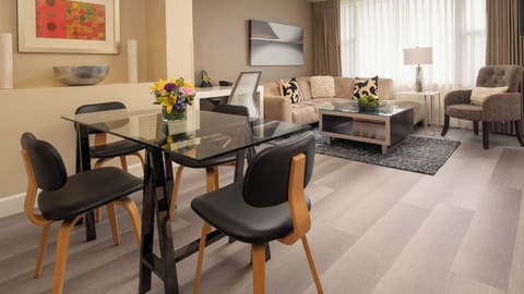 Living Room and Dining Area
