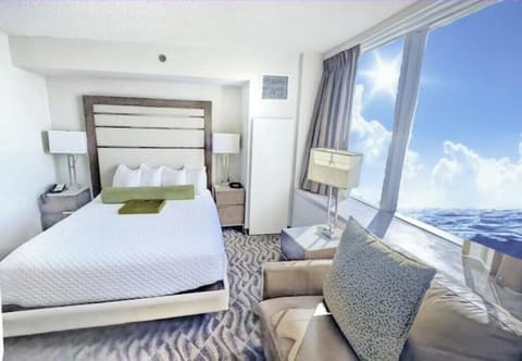 Sink into a queen-size bed and sofa bed with fresh linens and fluffy pillows!