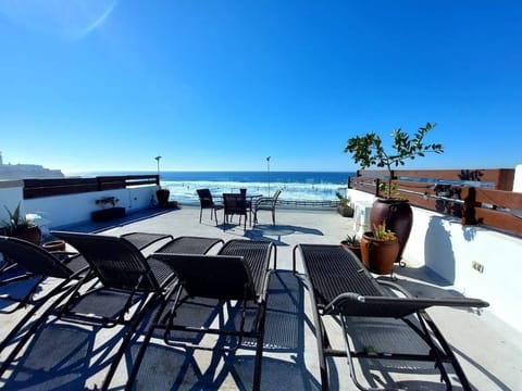 Rooftop terrace with a breathtaking oceanview 