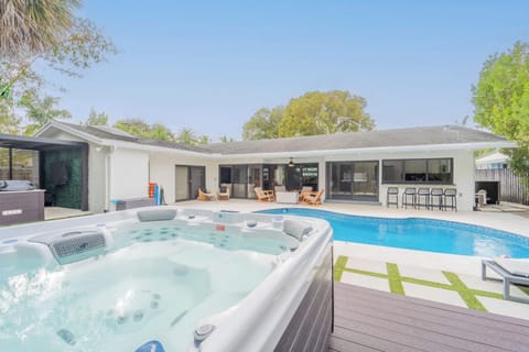 Paradise found—this outdoor oasis is ready to be your favorite spot for fun and relaxation.