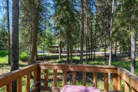 Lounge the day away or dine alfresco on the breezy deck