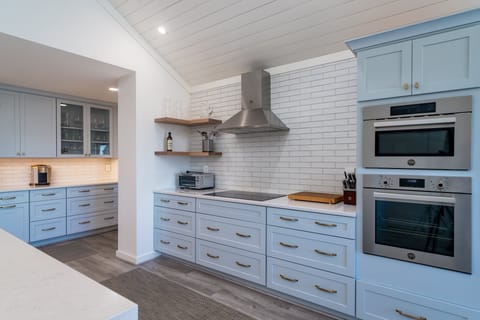 The gourmet kitchen is a cook's dream