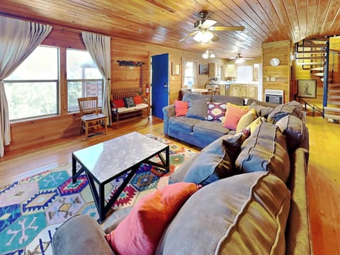 Living Room - Open Layout, Large Sectional - Second Floor