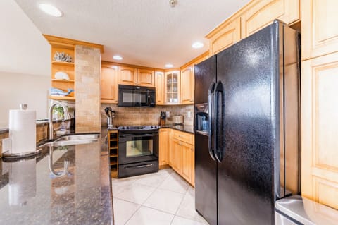 Fully equipped kitchen for preparing meals with ease.