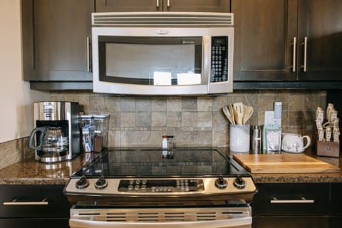 Fully equipped kitchen just like at home