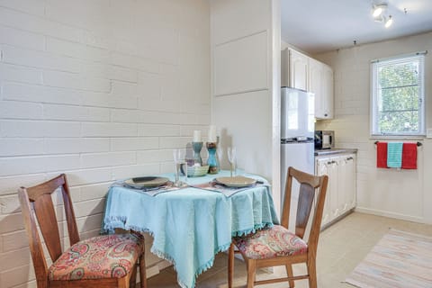 Dining Area | Expandable Dining Table | Dishware/Flatware Provided